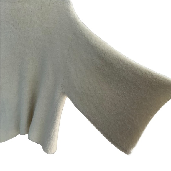 Sleeping on Snow Anthropology cardigan open front Kimono cozy soft Ivory W OS - Picture 6 of 9